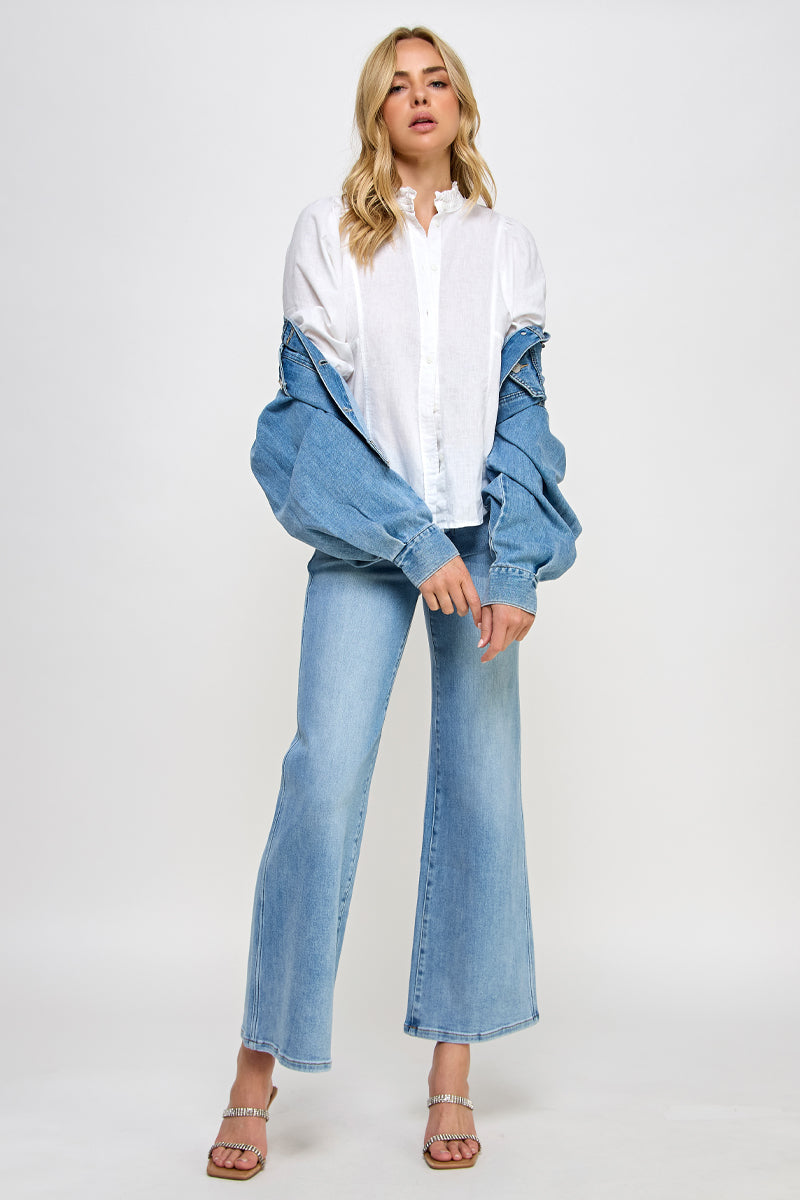 MID RISE RELAXED JEANS