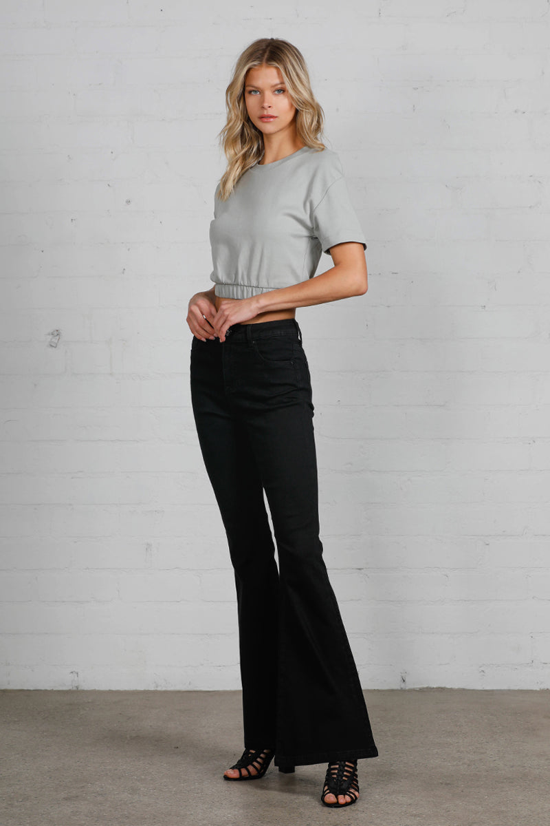 Bella Wide Flare Jeans - Insanegene.com