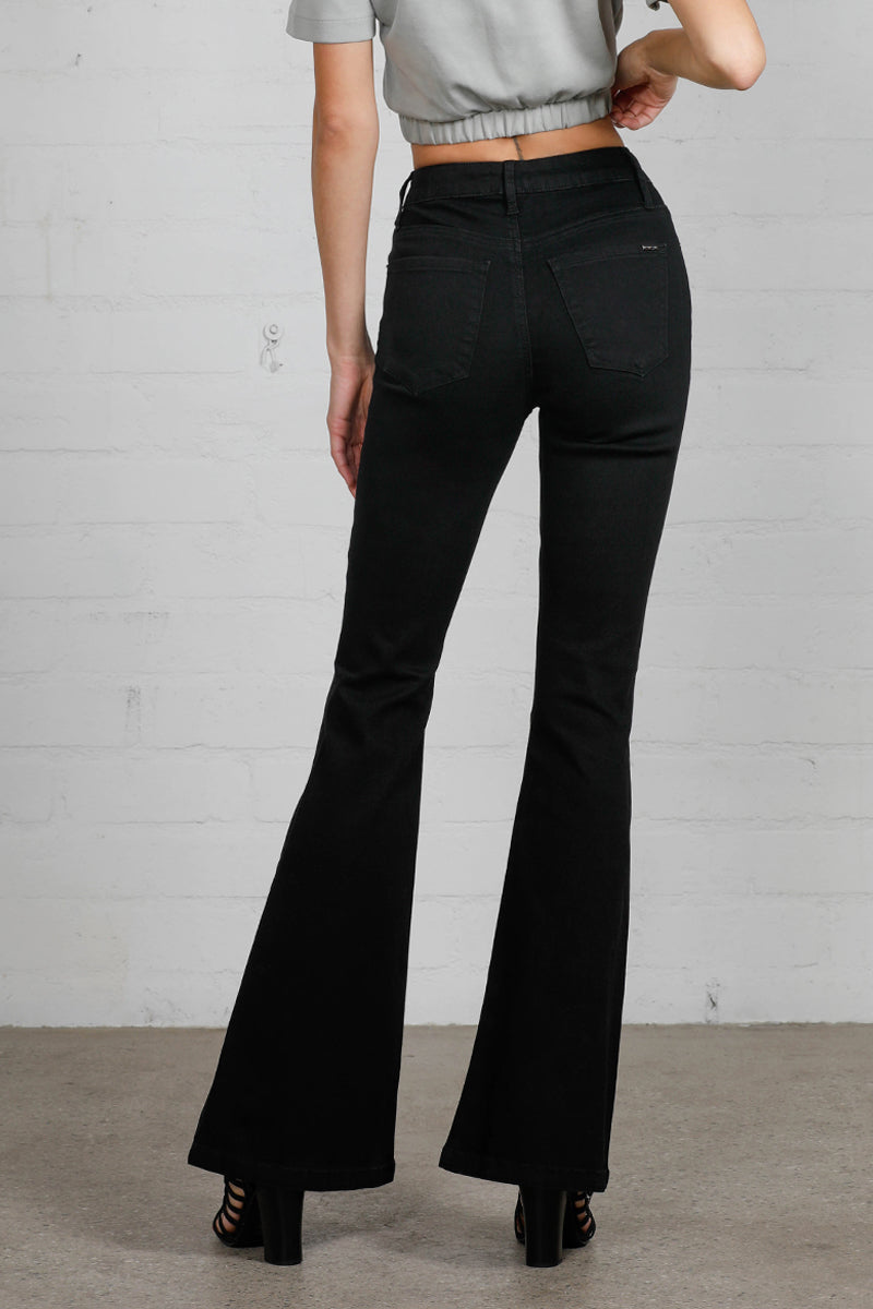 Bella Wide Flare Jeans - Insanegene.com